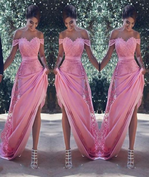 off the shoulder long bridesmaid dresses with lace appliques sash a line wedding guest dress maid of honor cocktail par4129860, White;pink
off the shoulder long bridesmaid dresses with lace appliques sash a line wedding guest dress maid of honor cocktail par4129860, White;pink