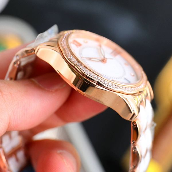 women's watches luxury fashion women's watches japanese quartz watch 35mm diamond bezel sapphire white stainless steel bracelet fa, Slivery;golden
women's watches luxury fashion women's watches japanese quartz watch 35mm diamond bezel sapphire white stainless steel bracelet fa, Slivery;golden