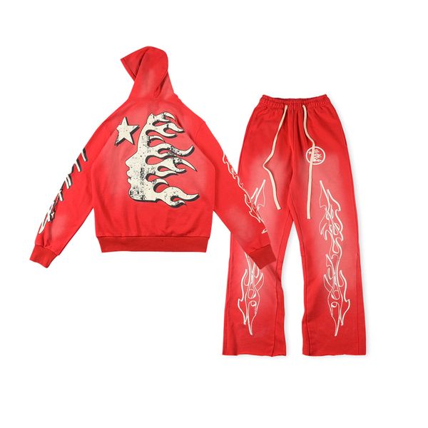 23fw europe men yoga hoodie autumn winter fashion vintage print streetwear cotton pocket hooded sweatshirt pants sweatpants tracksuit sets r, Black;brown
23fw europe men yoga hoodie autumn winter fashion vintage print streetwear cotton pocket hooded sweatshirt pants sweatpants tracksuit sets r, Black;brown