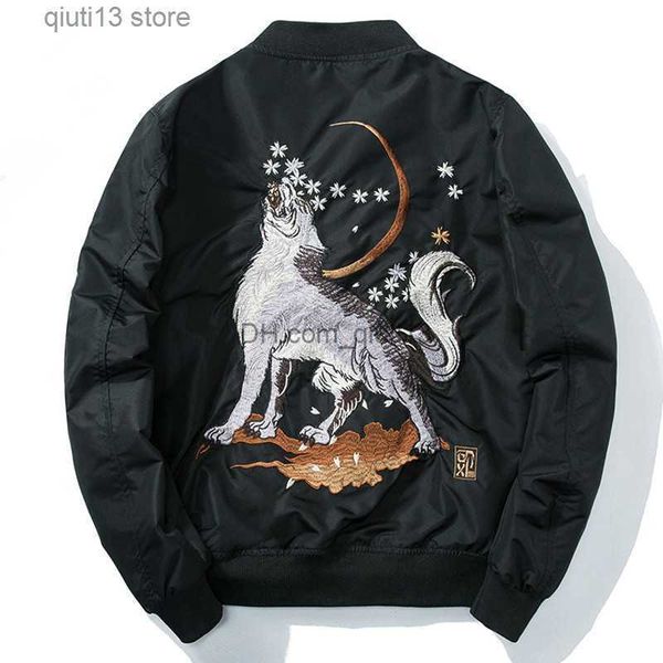 men's jackets bomber jacket embroidery mens wolf air force pilot jacket male spring autumn baseball jacket motorcycle coat hip hop stre, Black;brown
men's jackets bomber jacket embroidery mens wolf air force pilot jacket male spring autumn baseball jacket motorcycle coat hip hop stre, Black;brown