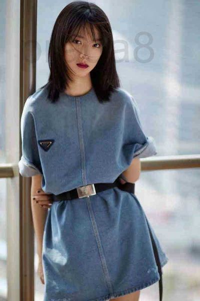 basic & casual dresses designer triangle summer new denim work clothes buckle belt wash slim short sleeved dress vinf, Black;gray
basic & casual dresses designer triangle summer new denim work clothes buckle belt wash slim short sleeved dress vinf, Black;gray