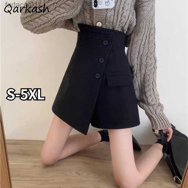 shorts women s5xl simple design trousers female elegant asymmetrical stylish korean style chic fashion popular trendy allmatch l230621, White;black
shorts women s5xl simple design trousers female elegant asymmetrical stylish korean style chic fashion popular trendy allmatch l230621, White;black