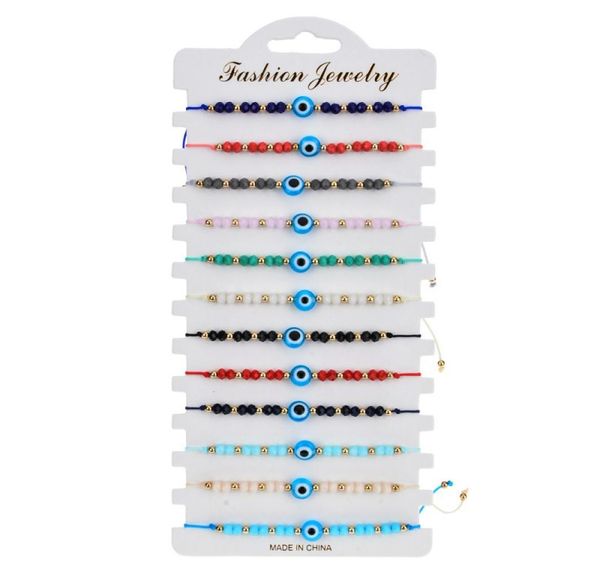 12 pcs colorful evil eye beaded bracelets handmade braided string good luck nazar amulet bangle lucky turkish religious symbol jew6938171, Golden;silver
12 pcs colorful evil eye beaded bracelets handmade braided string good luck nazar amulet bangle lucky turkish religious symbol jew6938171, Golden;silver