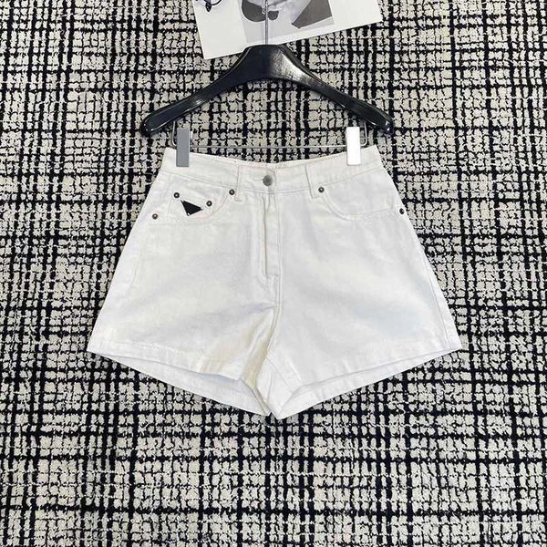 women's jeans designer high edition 23 summer spicy girls show thin letter leather plate spliced denim shorts women 6z3i, Blue
women's jeans designer high edition 23 summer spicy girls show thin letter leather plate spliced denim shorts women 6z3i, Blue