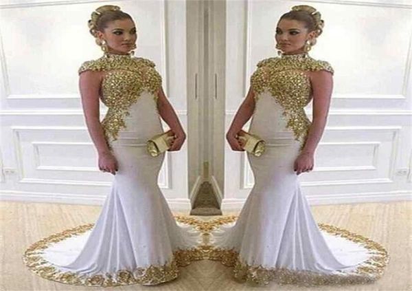 saudi arabia vestido gold applique beads shiny mermaid evening dresses high neck cap sleeve white dubai long prom gowns7300253, Black
saudi arabia vestido gold applique beads shiny mermaid evening dresses high neck cap sleeve white dubai long prom gowns7300253, Black