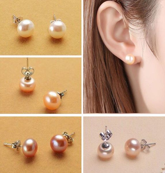 100 925 sterling silver 67mm round pearls earrings 3colors white pink purple freshwater pearl jewelry wholesa3120968, Golden;silver
100 925 sterling silver 67mm round pearls earrings 3colors white pink purple freshwater pearl jewelry wholesa3120968, Golden;silver