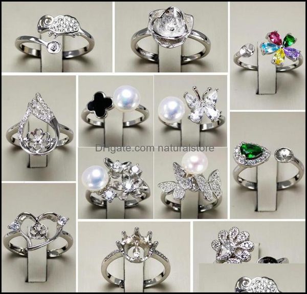 diy pearl ring settings zircon solid 925 sier rings 16 styles for women mounting blank adjustable jewelry gift drop delivery 2021 5812665, Slivery;crystal
diy pearl ring settings zircon solid 925 sier rings 16 styles for women mounting blank adjustable jewelry gift drop delivery 2021 5812665, Slivery;crystal
