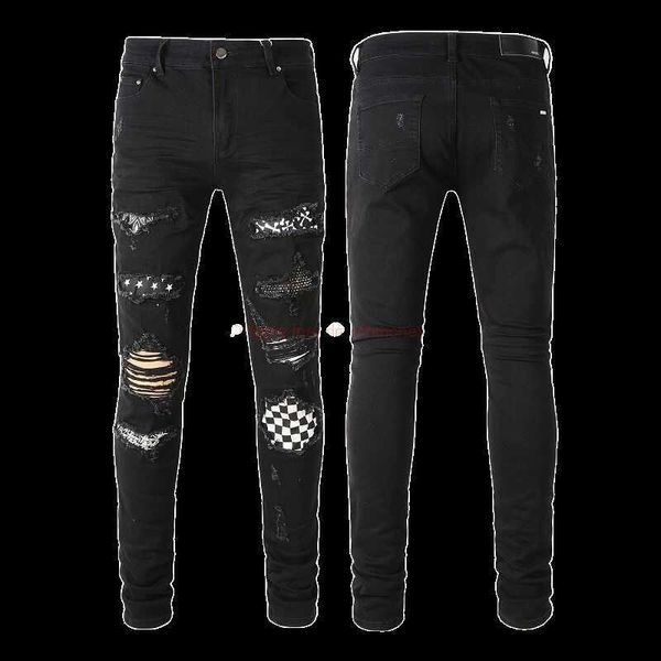designer clothing amires jeans denim pants fashion slim stretch jeans mens broken hole patch pants personalized fashion pants amies distress, Blue
designer clothing amires jeans denim pants fashion slim stretch jeans mens broken hole patch pants personalized fashion pants amies distress, Blue