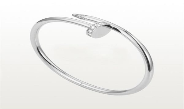 nail bracelet designer bracelets luxury jewelry for women bangle fashion accessories titanium steel alloy goldplated craft never 4574721, White
nail bracelet designer bracelets luxury jewelry for women bangle fashion accessories titanium steel alloy goldplated craft never 4574721, White