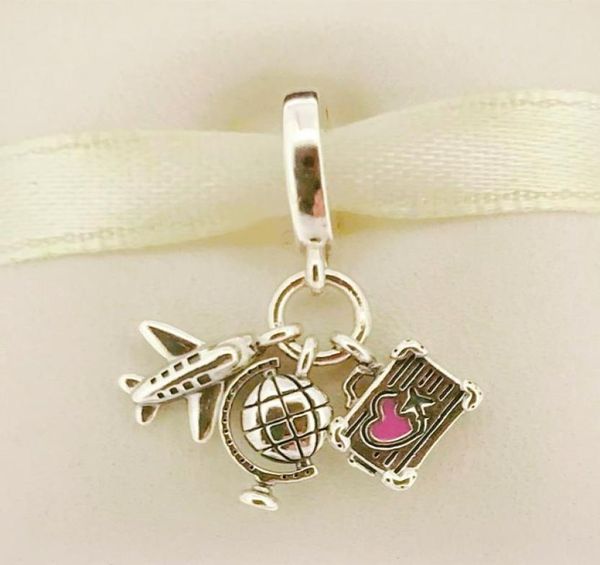 authentic 925 sterling silver airplane globe & suitcase dangle charm fit european loose beads bracelet making diy jewelry 799435c011505231, Black
authentic 925 sterling silver airplane globe & suitcase dangle charm fit european loose beads bracelet making diy jewelry 799435c011505231, Black