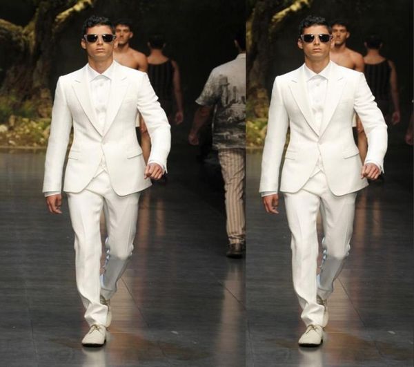 white mens suit fashion groom suit wedding suits for men slim fit groom tuxedos for man jacketpants7448309, Black;gray
white mens suit fashion groom suit wedding suits for men slim fit groom tuxedos for man jacketpants7448309, Black;gray