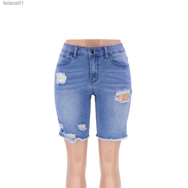 2022 new women summer ripped jeans shorts high waist elastic denim straight shorts fashion female clothing s2xl drop shippping l230621, White;black
2022 new women summer ripped jeans shorts high waist elastic denim straight shorts fashion female clothing s2xl drop shippping l230621, White;black
