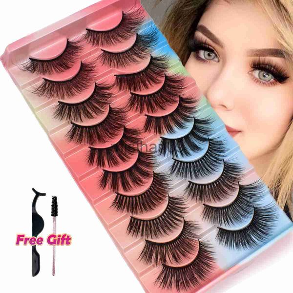 false eyelashes 5/10pairs short false eyelashes natural dramatic cils criss-cross fake eyelash extension 3d faux mink lashes makeup maquiage
false eyelashes 5/10pairs short false eyelashes natural dramatic cils criss-cross fake eyelash extension 3d faux mink lashes makeup maquiage