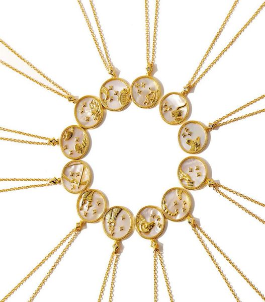 wedding dress jewelry fashion matching women jewelry twelve constellations gold plated copper necklace fashion necklace designer j4066324, Silver
wedding dress jewelry fashion matching women jewelry twelve constellations gold plated copper necklace fashion necklace designer j4066324, Silver