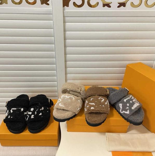 authentic wool fur slippers womens sandals ladies fashion designer fluffy fuzzy paseo comfort v winter indoor office casual sneaker shoes mu, Black
authentic wool fur slippers womens sandals ladies fashion designer fluffy fuzzy paseo comfort v winter indoor office casual sneaker shoes mu, Black