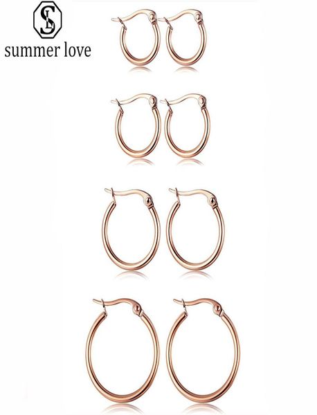 classic multi size hoop earrings gold rose gold stainless steel earrings elegant simple jewelry for women girls gift wholez6787319, Silver
classic multi size hoop earrings gold rose gold stainless steel earrings elegant simple jewelry for women girls gift wholez6787319, Silver