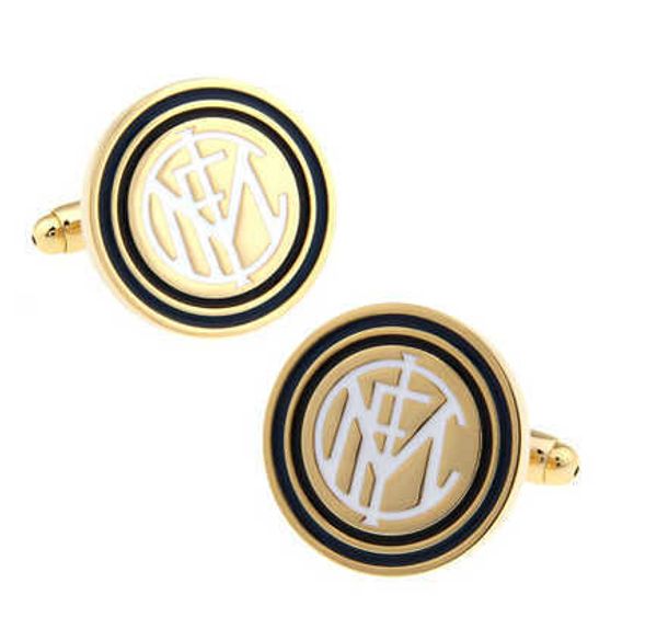 cuff links men's football club cufflink copper material golden color hkd230718, Silver
cuff links men's football club cufflink copper material golden color hkd230718, Silver