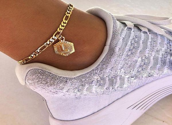 az initial letter anklet for women stainless steel anklets 21cm 10cm extender gold chain alphabet foot accessories jewelry5816505, Red;blue
az initial letter anklet for women stainless steel anklets 21cm 10cm extender gold chain alphabet foot accessories jewelry5816505, Red;blue