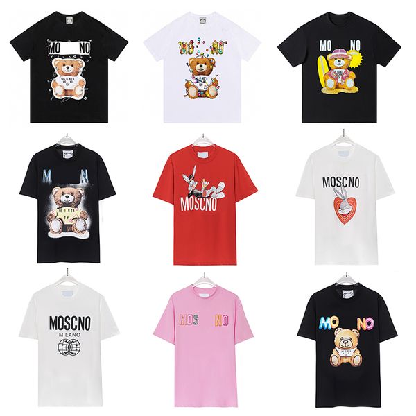 men's t-shirt designer round neck bear print short sleeve t-shirt luxury fashion cotton breathable sweat absorbent letter print wholesa, White;black
men's t-shirt designer round neck bear print short sleeve t-shirt luxury fashion cotton breathable sweat absorbent letter print wholesa, White;black