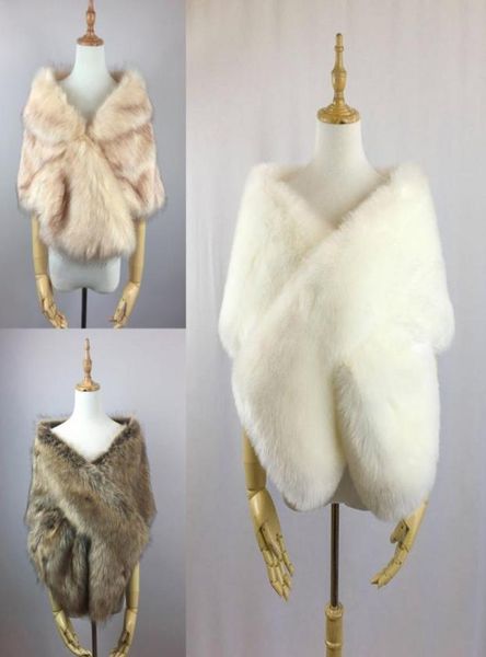 new faux fur bridal shawl fur stick wraps marriage shrug coat bride winter wedding party boleros jacket size6531537, White
new faux fur bridal shawl fur stick wraps marriage shrug coat bride winter wedding party boleros jacket size6531537, White