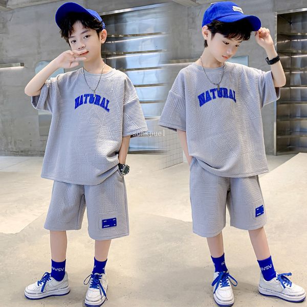 clothing sets kids boys summer fashion 2pcs short sleeve t-shirtspants suits 2-12 years boys casual children clothes sets 230718, White
clothing sets kids boys summer fashion 2pcs short sleeve t-shirtspants suits 2-12 years boys casual children clothes sets 230718, White