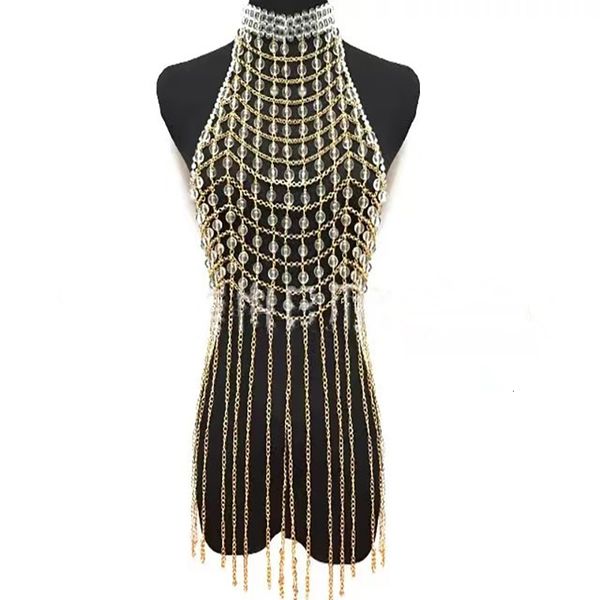 navel bell button rings luxury crystal shoulder chain handmade bead body chain dress pearl mesh fringe street pat breast chain for women jew, Silver
navel bell button rings luxury crystal shoulder chain handmade bead body chain dress pearl mesh fringe street pat breast chain for women jew, Silver