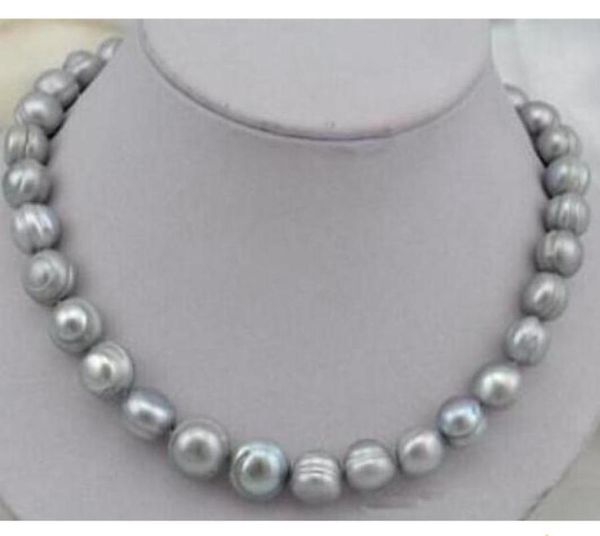 1112mm natural south sea gray pearl necklace 18inch 14k gold clasp5330421, Silver
1112mm natural south sea gray pearl necklace 18inch 14k gold clasp5330421, Silver