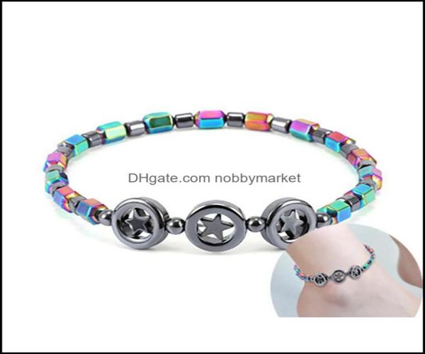 anklets jewelry magnetic oval hematite stone bead bracelet rainbow color women summer beach health energy healing model foot drop 8540406, Red;blue
anklets jewelry magnetic oval hematite stone bead bracelet rainbow color women summer beach health energy healing model foot drop 8540406, Red;blue
