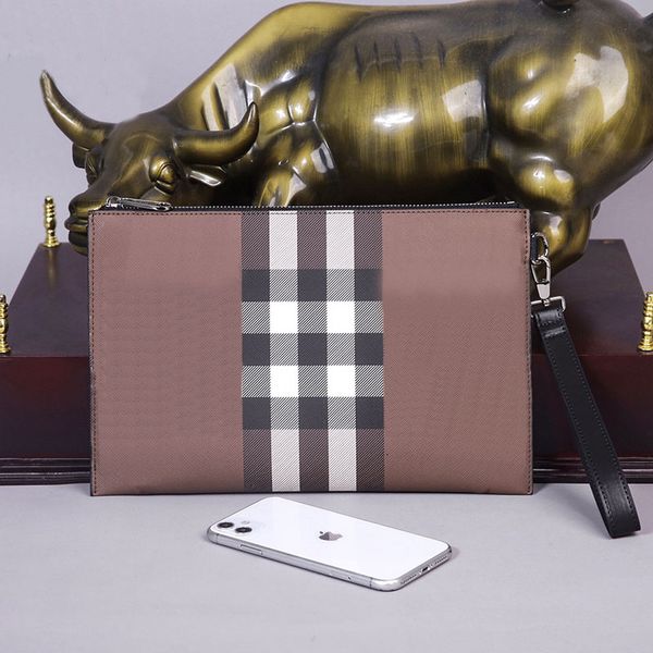 check clutch bag women purse plaid splicing colors cowhide genuine leather handbag zipper open men bags letter print pouch
check clutch bag women purse plaid splicing colors cowhide genuine leather handbag zipper open men bags letter print pouch