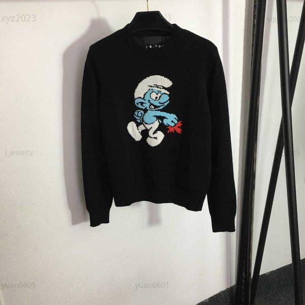designer women long sleeved sweater round neck girl knit shirt size s-l fashion cartoon character pattern pullover july15, White;black
designer women long sleeved sweater round neck girl knit shirt size s-l fashion cartoon character pattern pullover july15, White;black