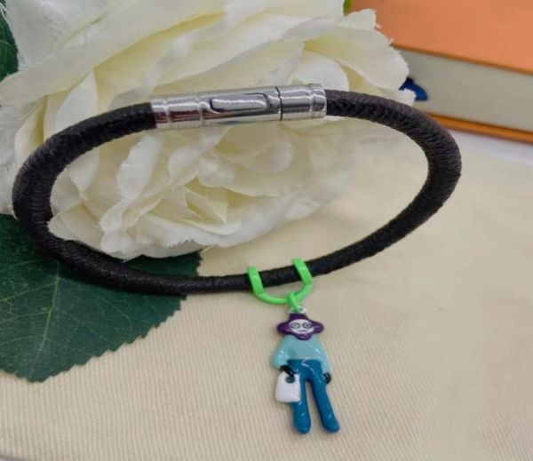 europe america new style men lady womens round print flower design engraved letter metal hardware hang it mascots leather bracelet7123906, Black
europe america new style men lady womens round print flower design engraved letter metal hardware hang it mascots leather bracelet7123906, Black