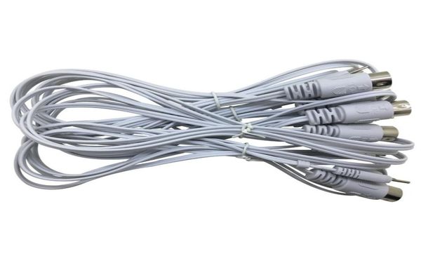 5 pieces 185mm ems machine electrode pad wires digital tens electrodes connector wire 2mm pin for tens stimulation therapy3325462
5 pieces 185mm ems machine electrode pad wires digital tens electrodes connector wire 2mm pin for tens stimulation therapy3325462