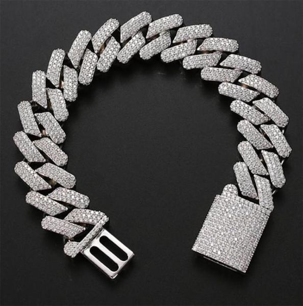 20mm diamond miami prong cuban link chain bracelets 14k white gold iced icy cubic zirconia jewelry 8inch 9inch cuban bracelet124314938392, Black
20mm diamond miami prong cuban link chain bracelets 14k white gold iced icy cubic zirconia jewelry 8inch 9inch cuban bracelet124314938392, Black