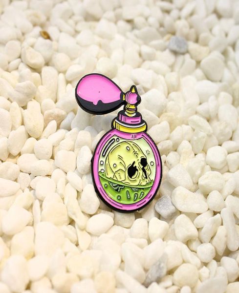 fashion witch potion bottle enamel pins cartoon magic skeleton perfume brooches dark gothic jewelry mysterious gifts lapel backpac3614167, Gray
fashion witch potion bottle enamel pins cartoon magic skeleton perfume brooches dark gothic jewelry mysterious gifts lapel backpac3614167, Gray
