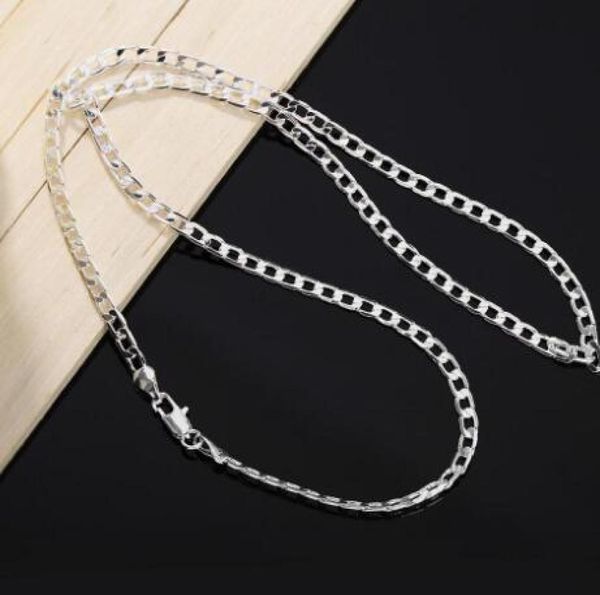 4mm 925 sterling silver curb chain necklace fashion men style necklace lobster clasps chains pendant jewelry 16 18 20 22 24 26 28 1405210
4mm 925 sterling silver curb chain necklace fashion men style necklace lobster clasps chains pendant jewelry 16 18 20 22 24 26 28 1405210
