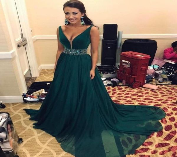emerald green evening dresses 2019 long with sash beads sequins a line deep v neck formal prom gowns6703131, Black;red
emerald green evening dresses 2019 long with sash beads sequins a line deep v neck formal prom gowns6703131, Black;red