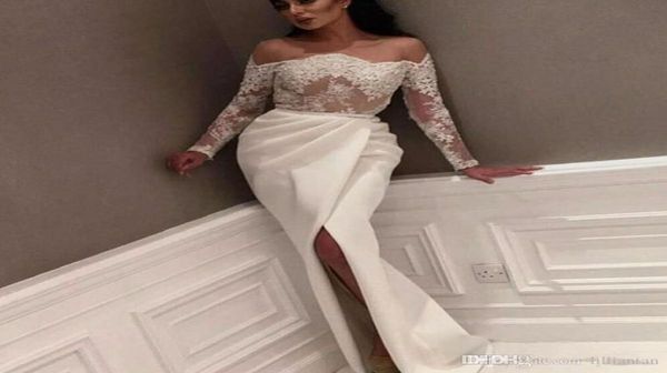 evening dress lace applique sheath satin long sleeve split side pickup offtheshoulder cocktail party dress prom gowns8679969, Black;red
evening dress lace applique sheath satin long sleeve split side pickup offtheshoulder cocktail party dress prom gowns8679969, Black;red