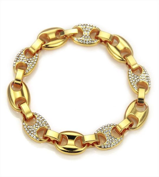 11mm coffee beans link chain hip hop goldsilver link fashion rhinestone punk bracelet charms men women jewelry gift 21cm9457534, Black
11mm coffee beans link chain hip hop goldsilver link fashion rhinestone punk bracelet charms men women jewelry gift 21cm9457534, Black