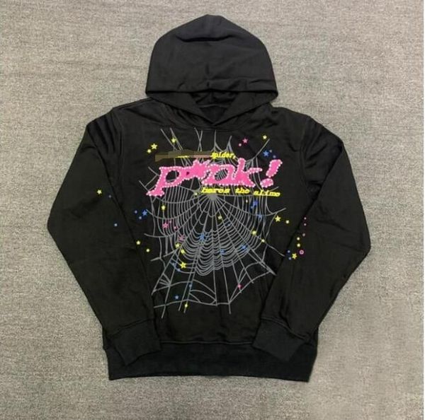 men's hoodies sweatshirts puff print sp5der hoodie men women heavy fabric spider web sweatshirts pullover m-3xl, Black
men's hoodies sweatshirts puff print sp5der hoodie men women heavy fabric spider web sweatshirts pullover m-3xl, Black