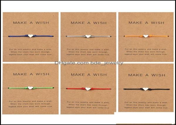 charm bracelets jewelry stainless steel love heart make a wish card for women men handmade string rope wrap bangle fashion friends7512739, Golden;silver
charm bracelets jewelry stainless steel love heart make a wish card for women men handmade string rope wrap bangle fashion friends7512739, Golden;silver