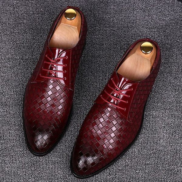 dress shoes formal leather shoes men dress business shoes male geometric red oxfords party wedding casual men's flats chaussure homme88, Black
dress shoes formal leather shoes men dress business shoes male geometric red oxfords party wedding casual men's flats chaussure homme88, Black