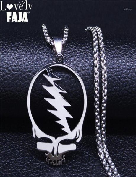 pendant necklaces skull stainless steel chain necklace for menwomen silver color jewelry cadenas mujer n4206s0311101947
pendant necklaces skull stainless steel chain necklace for menwomen silver color jewelry cadenas mujer n4206s0311101947
