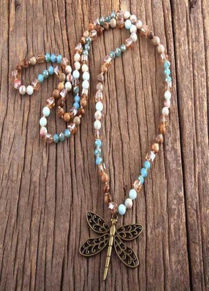 pendant necklaces rh fashion boho jewelry 6mm natural stones and glass dragonfly necklace bohemai beads knotted for women gift14869162, Silver
pendant necklaces rh fashion boho jewelry 6mm natural stones and glass dragonfly necklace bohemai beads knotted for women gift14869162, Silver