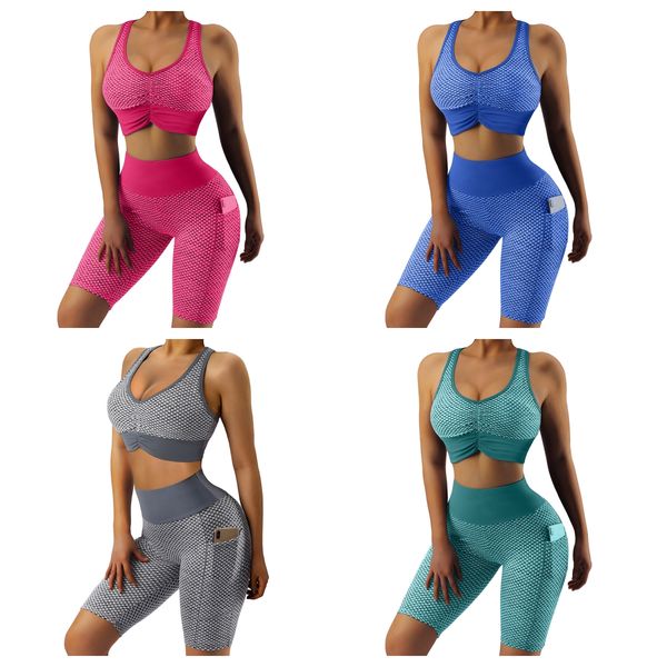 european and american honeycomb yoga suit set, sports beauty back bra, high waist and hip lifting fitness pants, honeycomb pocket yoga short, White;red
european and american honeycomb yoga suit set, sports beauty back bra, high waist and hip lifting fitness pants, honeycomb pocket yoga short, White;red