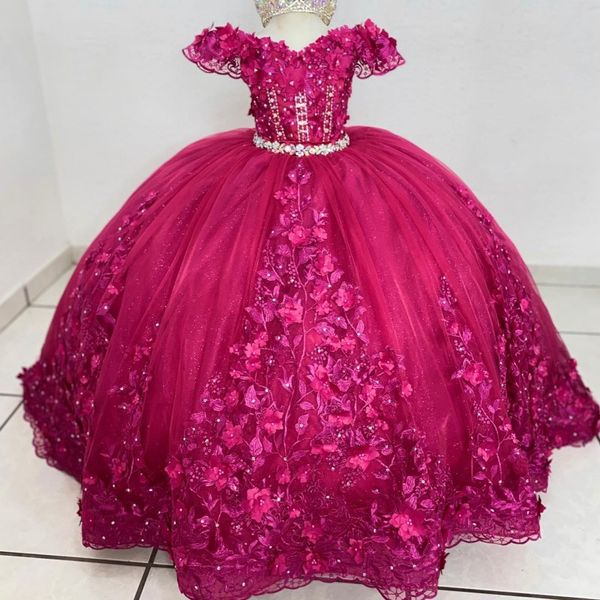 luxury rose red flower girls dress beading tassels ball gown 3dflowers applique communion for birthday corset wedding party gown, White;red
luxury rose red flower girls dress beading tassels ball gown 3dflowers applique communion for birthday corset wedding party gown, White;red