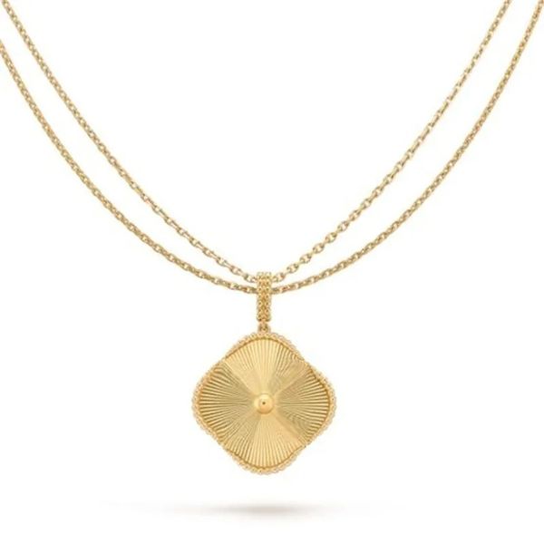 1 Motif 25 Mm Clover Necklace Designer for Women Luxury Jewelry Sweater Chain 18K Rose Gold Silver Plated Four Leaf Flower Necklaces Party Gift Woman
1 Motif 25 Mm Clover Necklace Designer for Women Luxury Jewelry Sweater Chain 18K Rose Gold Silver Plated Four Leaf Flower Necklaces Party Gift Woman