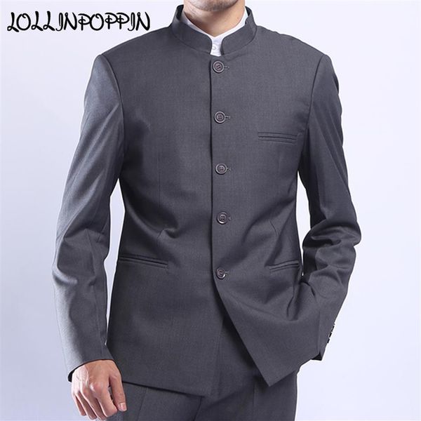 mens grey tunic suit jacket mandarin collar single breasted chinese traditional style stand collar coat306w, White;black
mens grey tunic suit jacket mandarin collar single breasted chinese traditional style stand collar coat306w, White;black