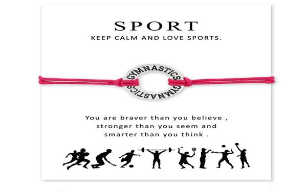 handmade rope gymnastics charm bracelets for women men friendship statement wish jewelry gift with card 2550435, Golden;silver
handmade rope gymnastics charm bracelets for women men friendship statement wish jewelry gift with card 2550435, Golden;silver