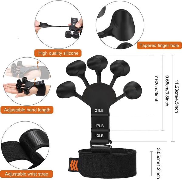 hand grips finger exerciser gripper 6 resistant strength trainer recovery hand strengthener stretcher finger expander strength trainer 1pcs
hand grips finger exerciser gripper 6 resistant strength trainer recovery hand strengthener stretcher finger expander strength trainer 1pcs
