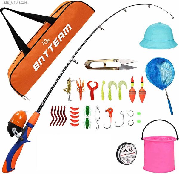 casting rods bntteam spinning reel rod combos telescopic fishing rod reel lure hat folding bucket retractable net line set for kids/beginner
casting rods bntteam spinning reel rod combos telescopic fishing rod reel lure hat folding bucket retractable net line set for kids/beginner
